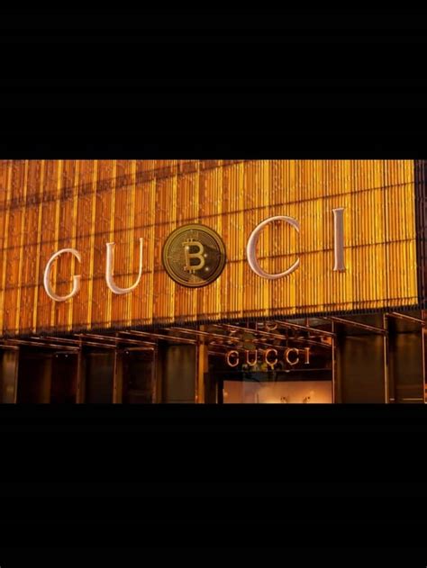 Gucci crypto payment options